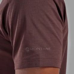 Montane T-Shirts & Baselayers-Mens Alhena T Shirt - Dark Garnet