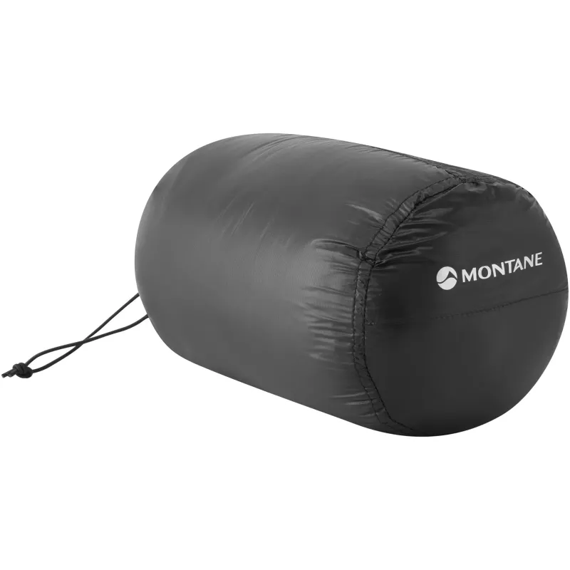Montane Insulated Jackets-Mens Alpine 850 Lite Hooded Down Jacket - Black