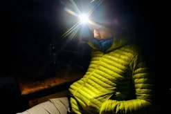 Montane Insulated Jackets-Mens Alpine 850 Nano Hoodie - Citrus Spring