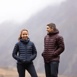 Montane Insulated Jackets-Mens Anti-Freeze Hoodie - Dark Garnet