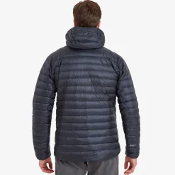 Montane Insulated Jackets-Mens Anti-Freeze Hoodie - Eclipse Blue