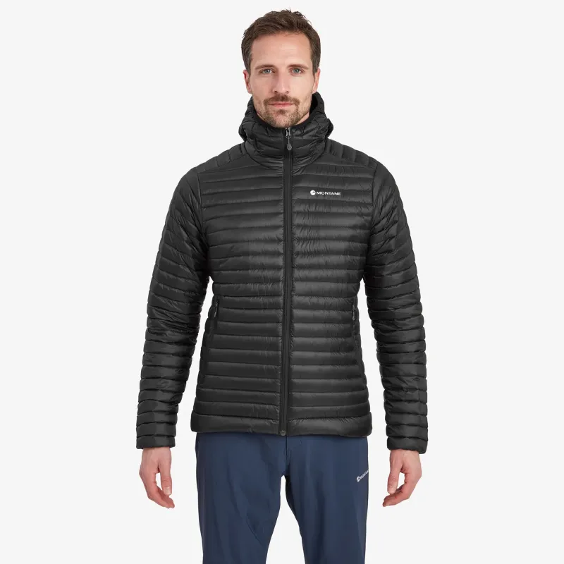 Montane Insulated Jackets-Mens Anti-Freeze Lite Hoodie - Black