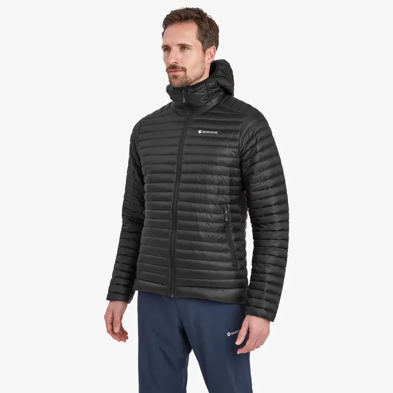 Montane Insulated Jackets-Mens Anti-Freeze Lite Hoodie - Black