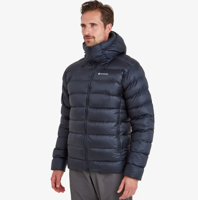 Montane Insulated Jackets-Mens Anti-Freeze XT Hoodie - Eclipse Blue