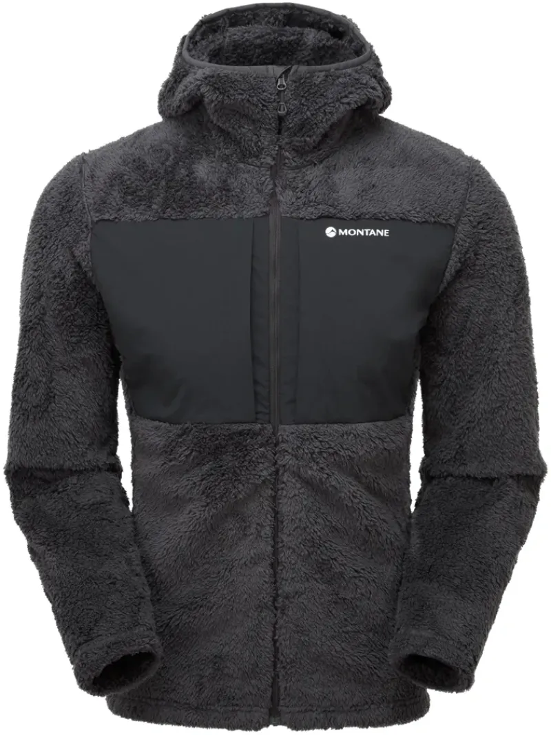 Montane Fleece & Mid Layer-Mens Caldus XT Hoodie - Midnight Grey
