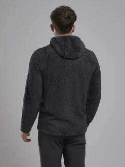 Montane Fleece & Mid Layer-Mens Caldus XT Hoodie - Midnight Grey
