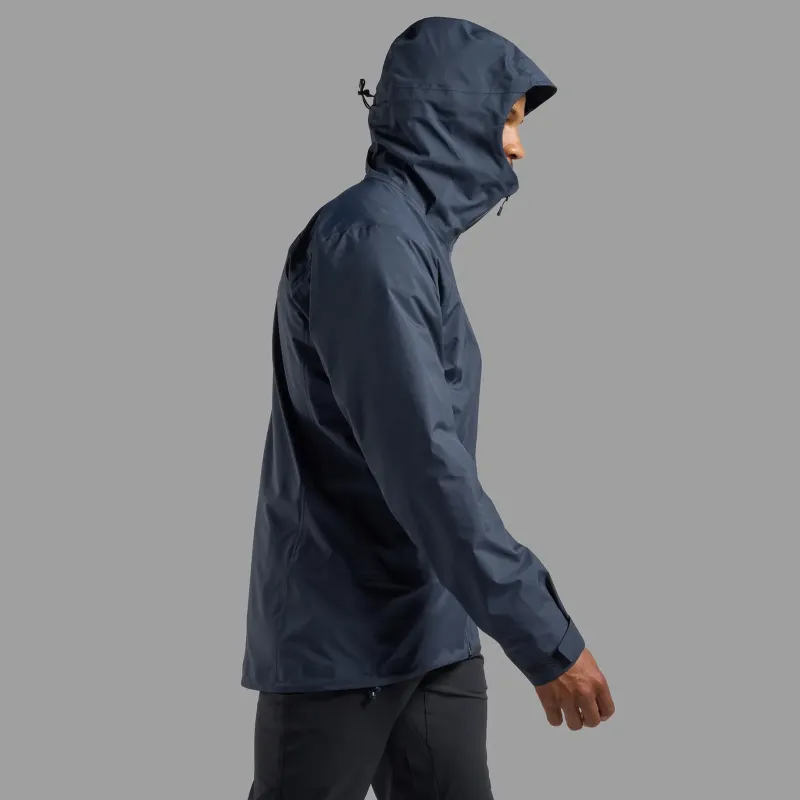 Montane Waterproof Jackets-Mens Cetus Jacket - Eclipse Blue
