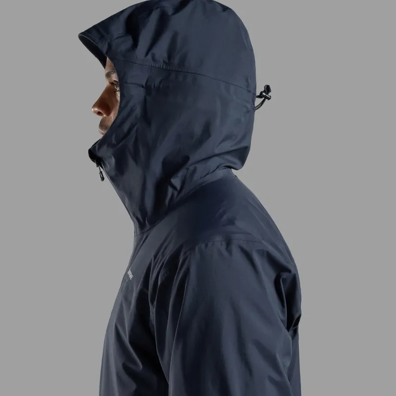 Montane Waterproof Jackets-Mens Cetus Jacket - Eclipse Blue