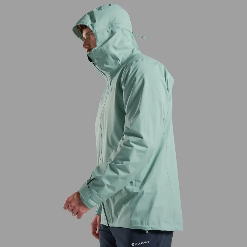 Montane Waterproof Jackets-Mens Cetus Jacket - Sea Mist