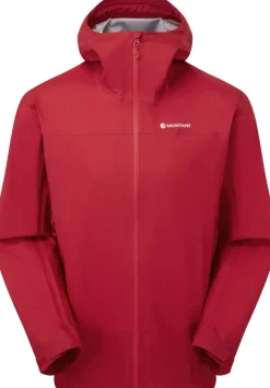 Montane Waterproof Jackets-Mens Cetus Lite Jacket - Acer Red
