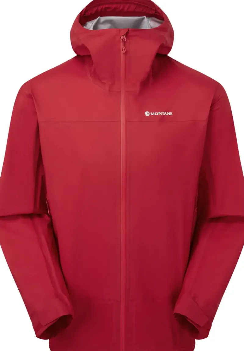 Montane Waterproof Jackets-Mens Cetus Lite Jacket - Acer Red