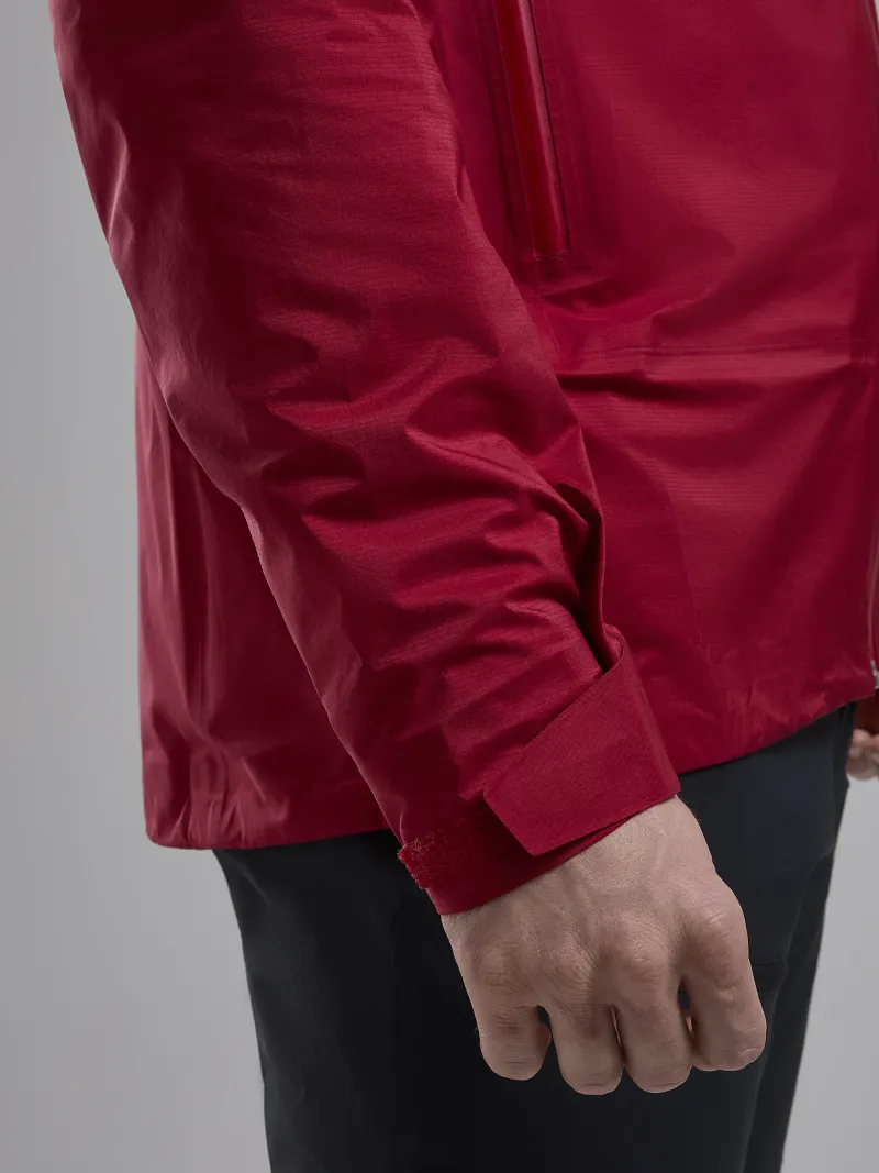 Montane Waterproof Jackets-Mens Cetus Lite Jacket - Acer Red