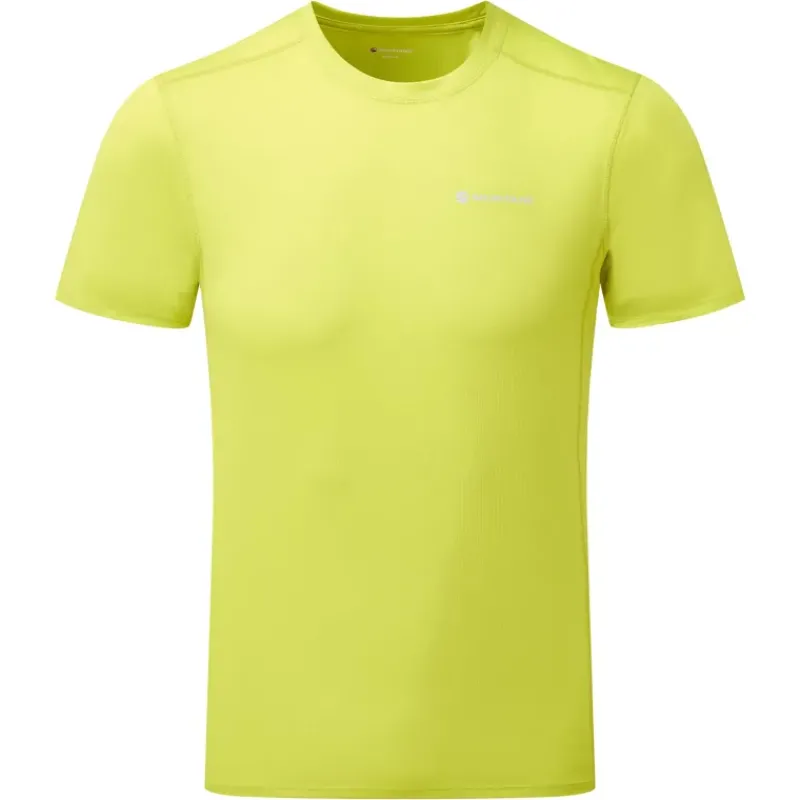 Montane T-Shirts & Baselayers-Mens Dart Lite T-Shirt - Citrus Spring