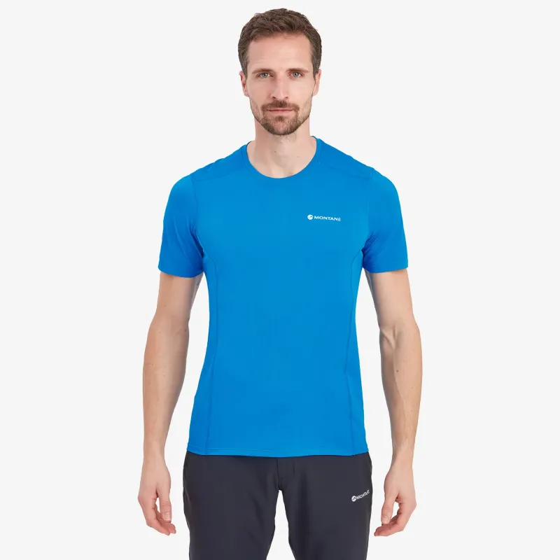 Montane T-Shirts & Baselayers-Mens Dart Lite T-Shirt - Electric Blue