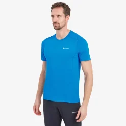 Montane T-Shirts & Baselayers-Mens Dart Lite T-Shirt - Electric Blue