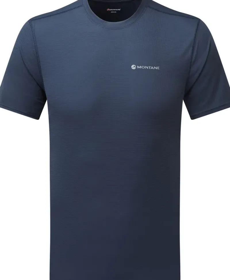 Montane T-Shirts & Baselayers-Mens Dart Nano T-Shirt - Eclipse Blue
