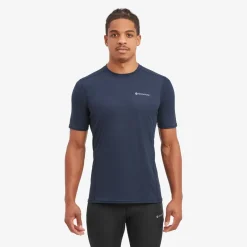 Montane T-Shirts & Baselayers-Mens Dart Nano T-Shirt - Eclipse Blue