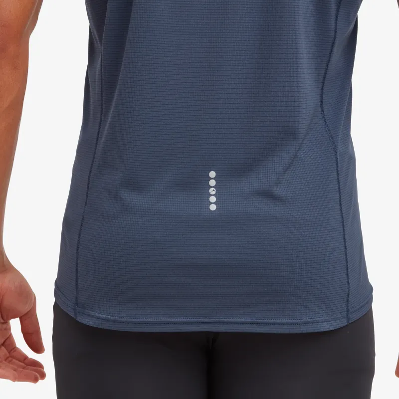 Montane T-Shirts & Baselayers-Mens Dart Nano T-Shirt - Eclipse Blue