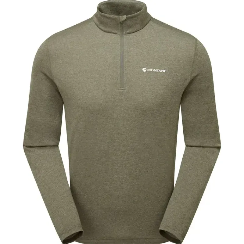 Montane T-Shirts & Baselayers-Mens Dart Zip Neck - Caper