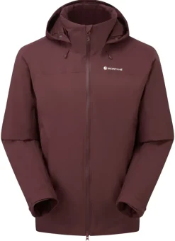Montane Waterproof Jackets-Mens Duality Jacket - Dark Garnet