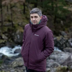 Montane Waterproof Jackets-Mens Duality Jacket - Dark Garnet