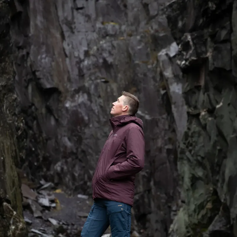 Montane Waterproof Jackets-Mens Duality Jacket - Dark Garnet