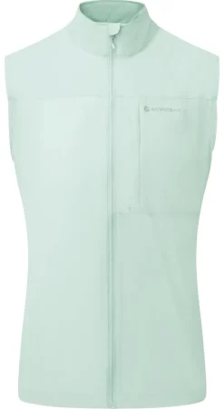Montane Vests & Gilets-Mens Featherlite Gilet - Sea Mist
