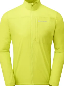 Montane Windshirts-Mens Featherlite Jacket - Citrus Spring