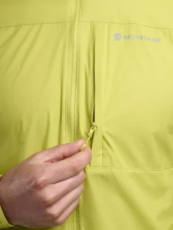 Montane Windshirts-Mens Featherlite Jacket - Citrus Spring