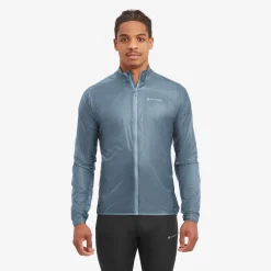 Montane Windshirts-Mens Featherlite Nano Jacket - Stone Blue