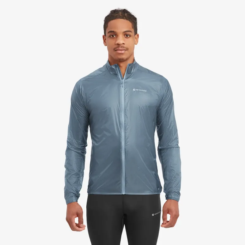 Montane Windshirts-Mens Featherlite Nano Jacket - Stone Blue