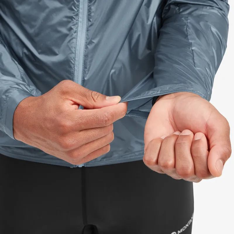 Montane Windshirts-Mens Featherlite Nano Jacket - Stone Blue
