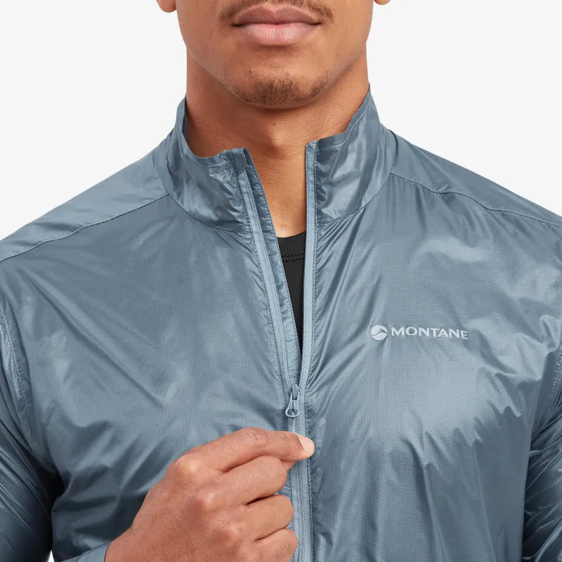 Montane Windshirts-Mens Featherlite Nano Jacket - Stone Blue