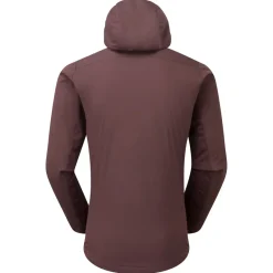 Montane Insulated Jackets-Mens Fireball Lite Hoodie - Dark Garnet