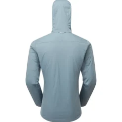 Montane Insulated Jackets-Mens Fireball Lite Hoodie - Stone Blue