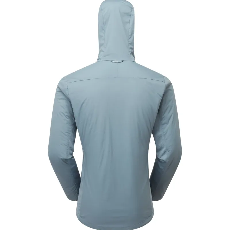 Montane Insulated Jackets-Mens Fireball Lite Hoodie - Stone Blue