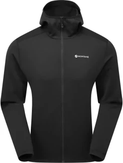 Montane Fleece & Mid Layer-Mens Fury Lite Hoodie - Black