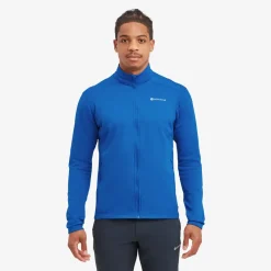Montane Fleece & Mid Layer-Mens Fury Lite Jacket - Neptune Blue