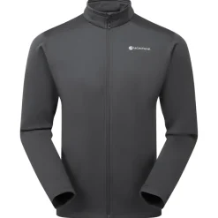 Montane Fleece & Mid Layer-Mens Fury Lite Jacket - Midnight Grey