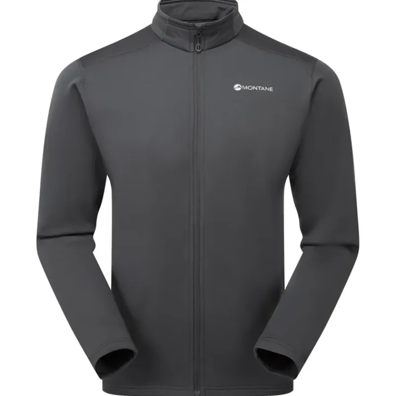 Montane Fleece & Mid Layer-Mens Fury Lite Jacket - Midnight Grey