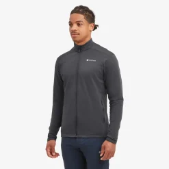 Montane Fleece & Mid Layer-Mens Fury Lite Jacket - Midnight Grey