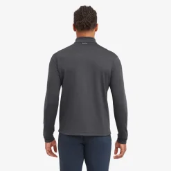 Montane Fleece & Mid Layer-Mens Fury Lite Pull-On - Midnight Grey