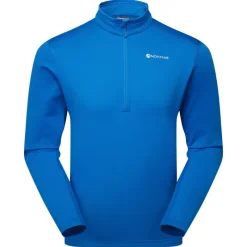 Montane Fleece & Mid Layer-Mens Fury Lite Pull-On - Neptune Blue