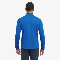 Montane Fleece & Mid Layer-Mens Fury Lite Pull-On - Neptune Blue