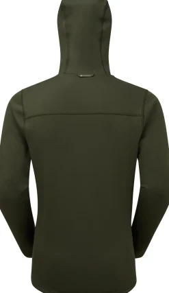 Montane Fleece & Mid Layer-Mens Fury XT Hoodie - Oak Green