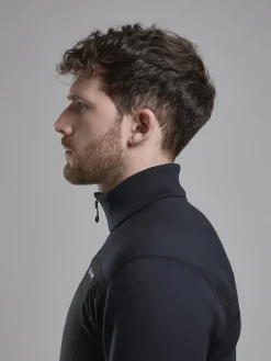 Montane Fleece & Mid Layer-Mens Fury XT Pull-On - Black
