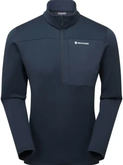 Montane Fleece & Mid Layer-Mens Fury XT Pull-On - Eclipse Blue