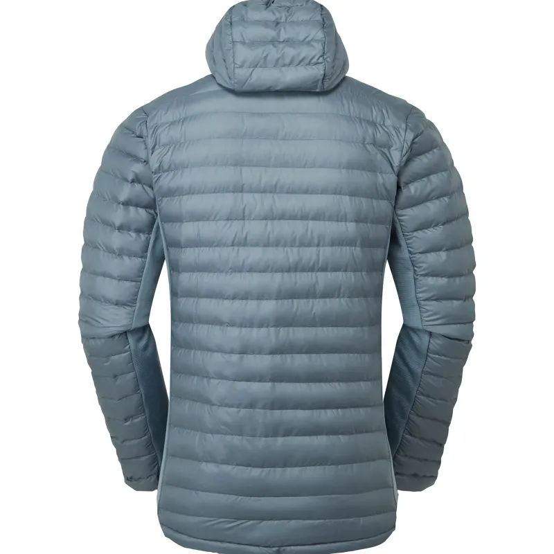 Montane Insulated Jackets-Mens Icarus Lite Hoodie - Stone Blue