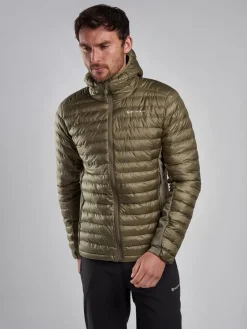 Montane Insulated Jackets-Mens Icarus Lite Hoodie - Caper