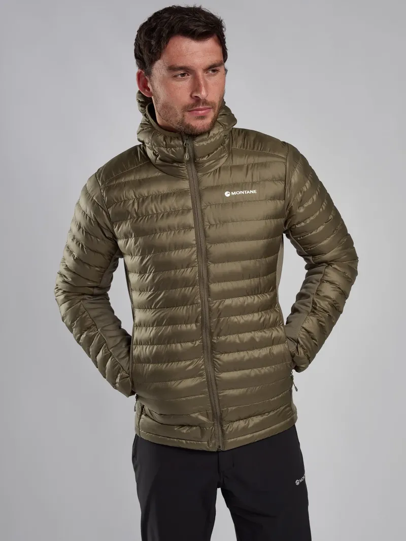Montane Insulated Jackets-Mens Icarus Lite Hoodie - Caper